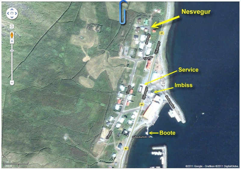 Sudavik, Nesvegur